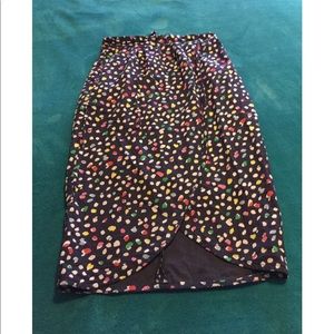 J.Crew polka dot skirt
